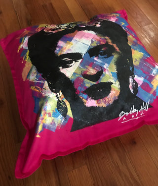 Frida Kahlo Pillow w/ Insert