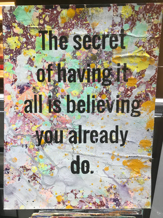 The Secret...