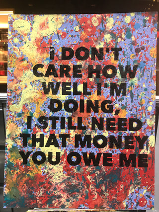 I Don't Care...
