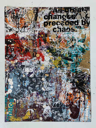 All Great Changes Are Preceded By Chaos 16 - Large STELLAR 3