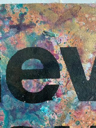 Believe In Yourself 1 - Canvas