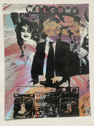 Andy Warhol / Blondie / Jerry Hall (medium / vertical)