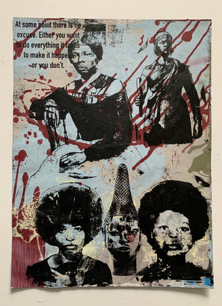 Freedom Fighters Pt 1: Harriet Tubman, Angela Davis, Assata Shakur , Queen Nzinga and Queen Idia - Large