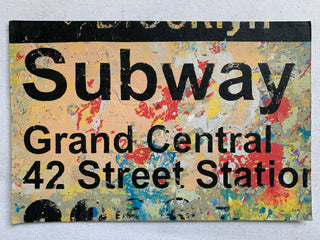 Grand Central Station Subway Sign - NYC