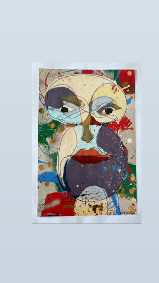 Picasso’s Mask (light) - Poster Print
