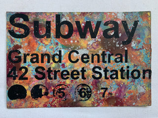 Grand Central Station Subway Sign - NYC