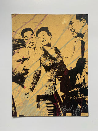 Thelonius Monk / Dizzy Gillespie / Sarah Vaughan / John Coltrane (medium)
