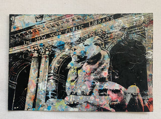 NY Public Library Lion - NYC (horizontal)