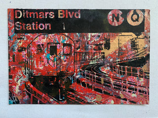 Ditmars Blvd Train - Astoria NYC