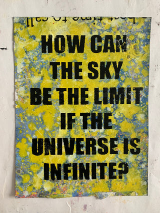 How Can The Sky Be The Limit.. (medium)